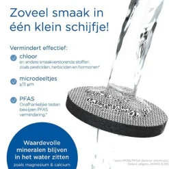 BRITA Waterfilterfles Active 0.6L Donkerblauw inclusief 2 MicroDisc Single Unit< Keuken