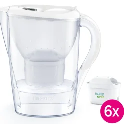 Waterfilterkan Marella Cool 2.4L Wit incl. 6 MAXTRA PRO waterfilterpatroon|BRITA Best