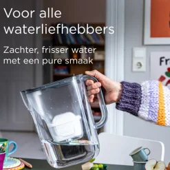 BRITA waterfilterkan Style Essential Blauw (2,4L) incl. 6x MAXTRA PRO filters< Keuken