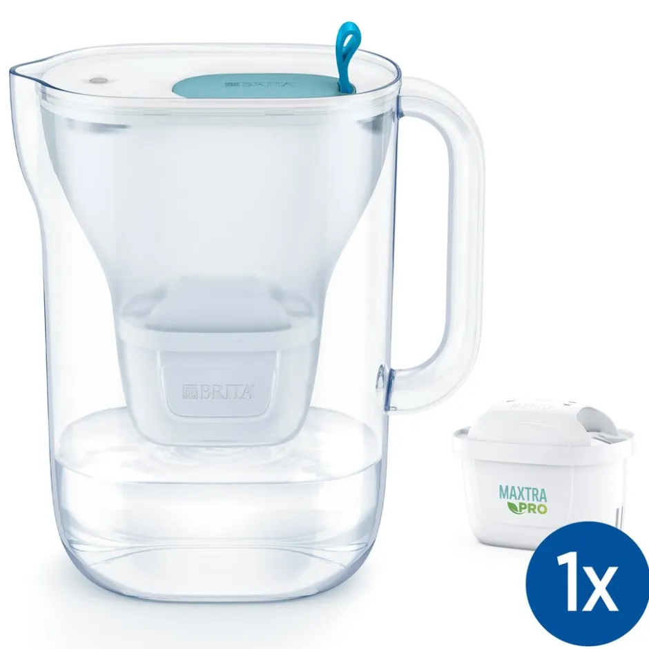 Waterfilterkan Style Cool 2.4L Blauw inclusief 1 MAXTRA PRO waterfilterpatroon|BRITA Discount