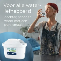 Waterfilterkan Style XL 3.6L Blauw inclusief 1 MAXTRA PRO waterfilterpatroon|BRITA Hot
