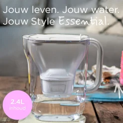 waterfilterkan Style Essential Wit (2,4L) incl. 4x MAXTRA PRO KALK EXPERT|BRITA Online