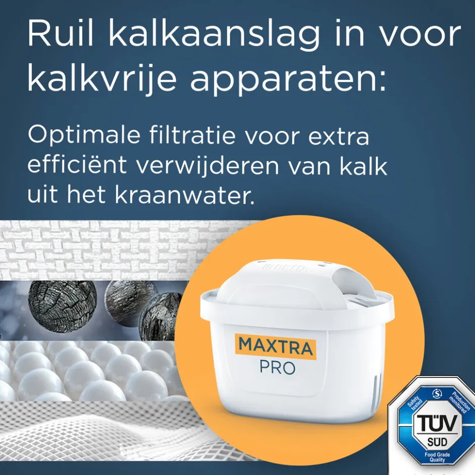 BRITA Waterfilterpatroon MAXTRA PRO Kalk Expert 4 pack< Keuken