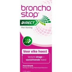 Bronchostop Direct met Honing< Luchtwegen