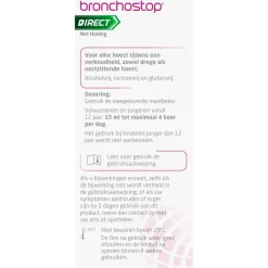 Bronchostop Direct met Honing< Luchtwegen