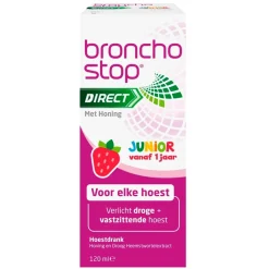 Bronchostop Direct met Honing Junior< Baby En Kind Gezondheid|Luchtwegen