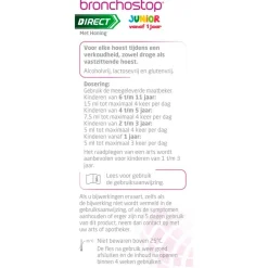 Bronchostop Direct met Honing Junior< Baby En Kind Gezondheid|Luchtwegen