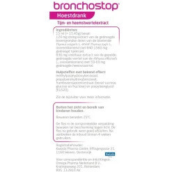 Hoestdrank|Bronchostop Hot