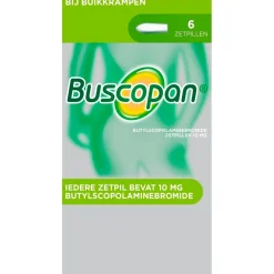 Bij Buikkrampen 10mg Butylscopolaminebromide Zetpillen|Buscopan Discount