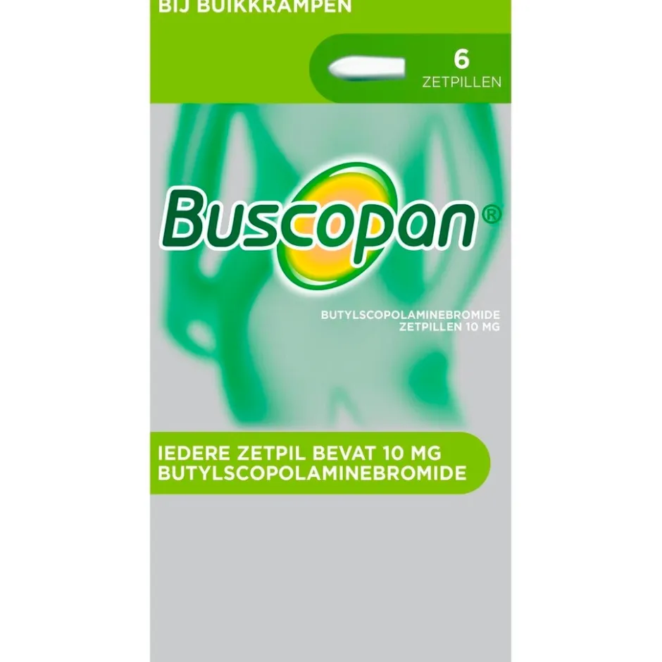 Bij Buikkrampen 10mg Butylscopolaminebromide Zetpillen|Buscopan Discount