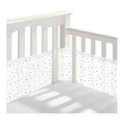 Buxibo Baby Bed Omrander Bedbumper Hoofdbeschermer Set van 2< Bedbumper