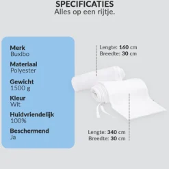 Buxibo Baby Bed Omrander Bedbumper Hoofdbeschermer Set van 2< Bedbumper