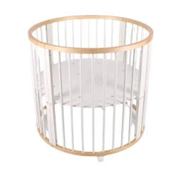 Buxibo Baby Box Grondbox Speelbox Playpen Kinderbox Rond Inclusief Matras< Babyboxen