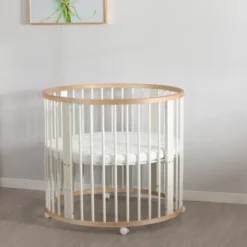Buxibo Baby Box Grondbox Speelbox Playpen Kinderbox Rond Inclusief Matras< Babyboxen