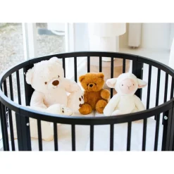 Buxibo Baby Box Grondbox Speelbox Playpen Kinderbox Rond Inclusief Matras< Babyboxen