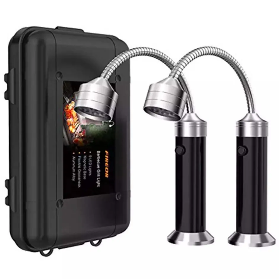 Buxibo BBQ Verlichting Set van 2 Magnetische Lamp voor BBQ Garage Auto< Keuken
