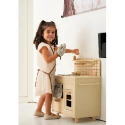 Houten Kinderkeuken Inclusief Accessoires en Keukengerei Speelkeuken|Buxibo Best