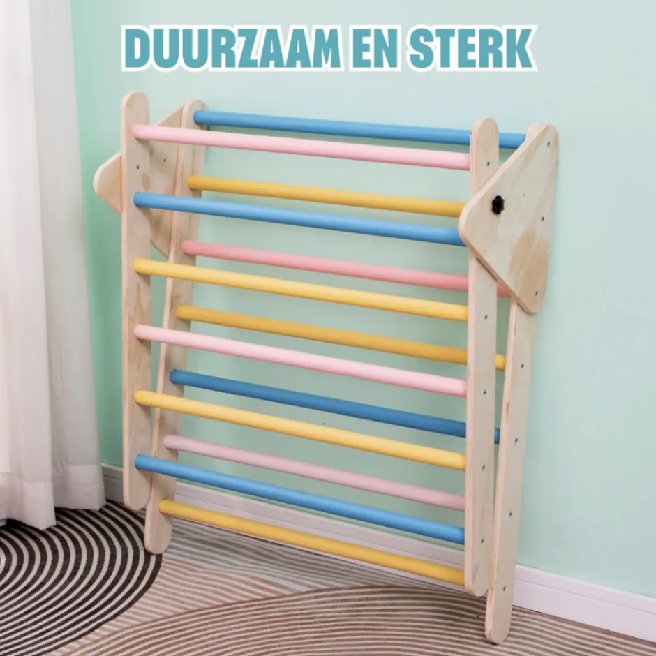 Houten Klimrek Montessori Speelgoed|Buxibo New