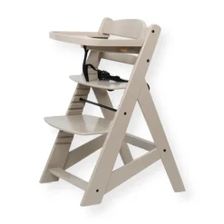Buxibo Houten Meegroeistoel Kinderstoel met Eetblad< Kinderstoelen