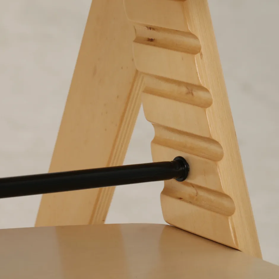 Houten Meegroeistoel Kinderstoel met Eetblad|Buxibo