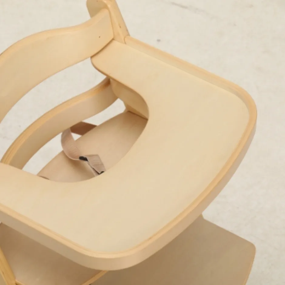 Houten Meegroeistoel Kinderstoel met Eetblad|Buxibo