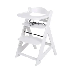 Buxibo Houten Meegroeistoel Kinderstoel met Eetblad< Kinderstoelen