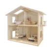 Houten Poppenhuis Kinderhuis met Meubels|Buxibo Best