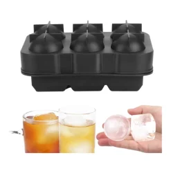 Buxibo IJsblokjes Tray Set Rond en Vierkant 2 x 3 Set van 2< Keuken
