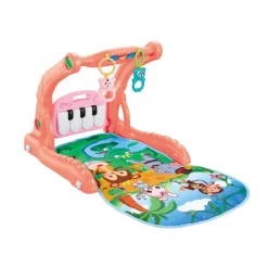 Buxibo 2in1 Babygym/Baby Walker Piano Speelmat voor Baby's< Speelkleden En Babygyms