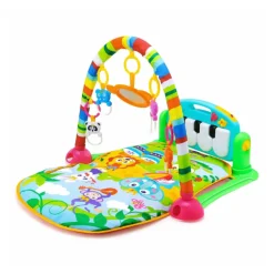 Buxibo 3-in-1 Baby/Peuter Gym Piano Speelmat voor Baby's< Speelkleden En Babygyms