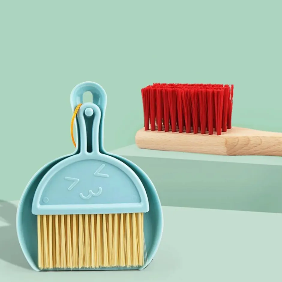 Buxibo Kinder Schoonmaak Set Houten Huishoudelijke Gereedschap Montessori< Verrassend Speelgoedvoordeel|Houten Speelsets