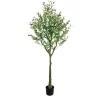 Olijfboom 1080 Bladeren 60 Vruchten Kunstplant|Buxibo Discount