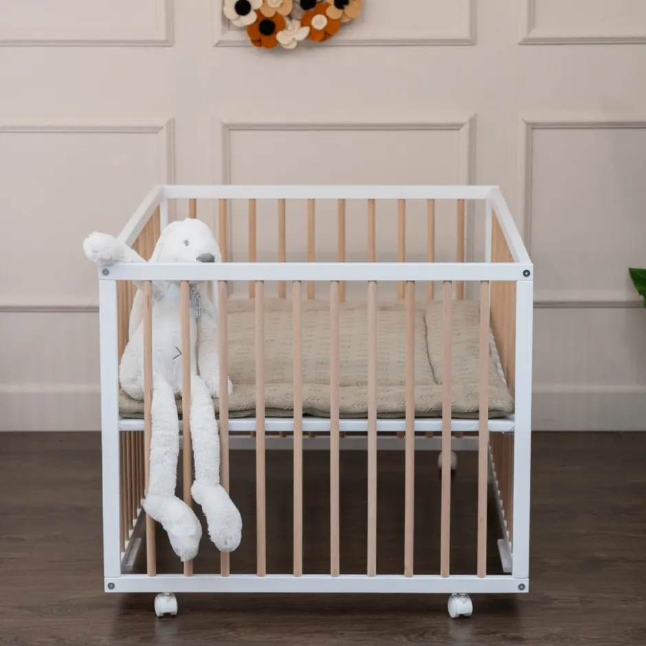 Baby Box Met Wieltjes Jolly Naturel|Cabino Best