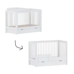 Born Lucky Cabino Combi Ledikant Alaska< Ledikanten