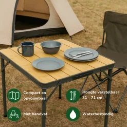 Camp Active Campingtafel MECTU5770/0013< Buiten En Vrije Tijd