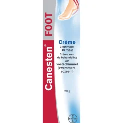 Canesten Foot Crème< Voetschimmel
