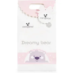Cangaroo Dreamy Bear Pink 75 x 100 cm Wiegdeken< Baby Beddengoed