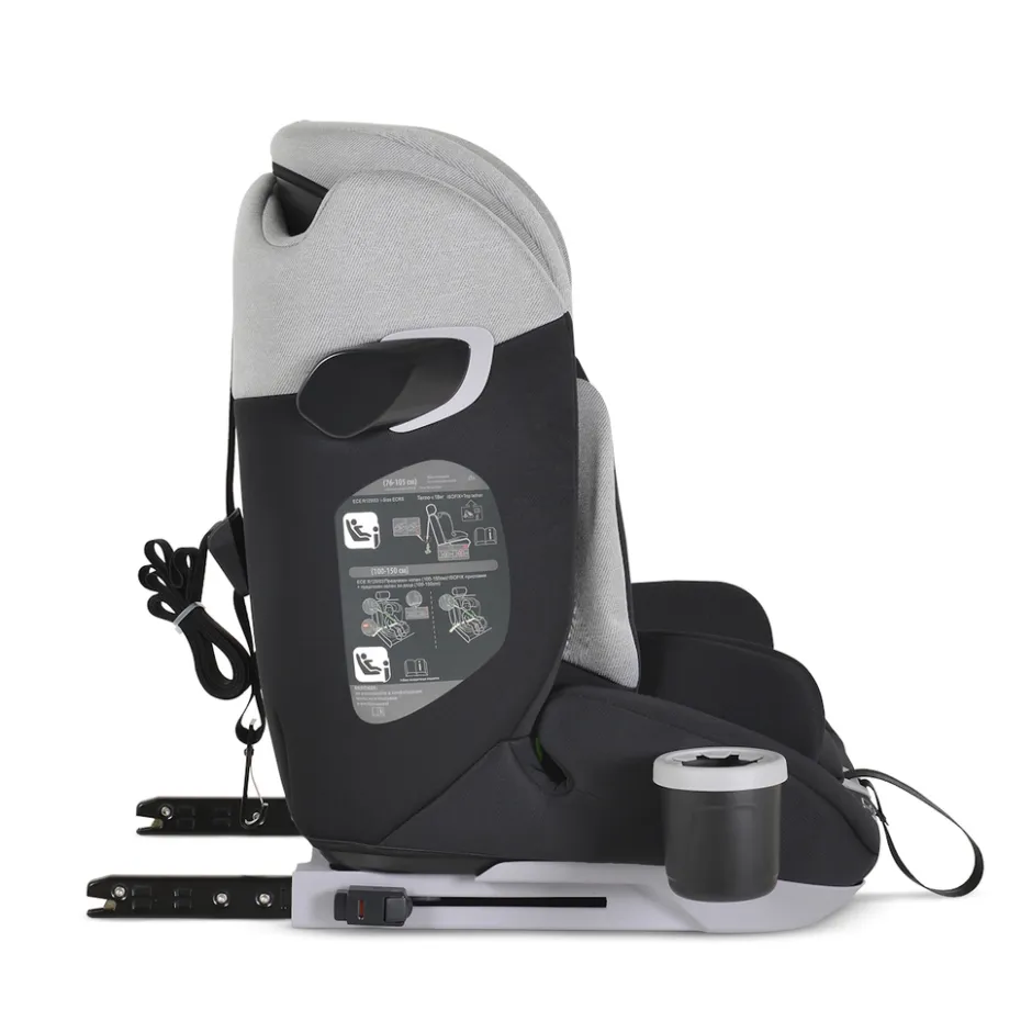 Cangaroo Force Grey Isofix 76-150 cm i-Size Autostoel< Autostoel