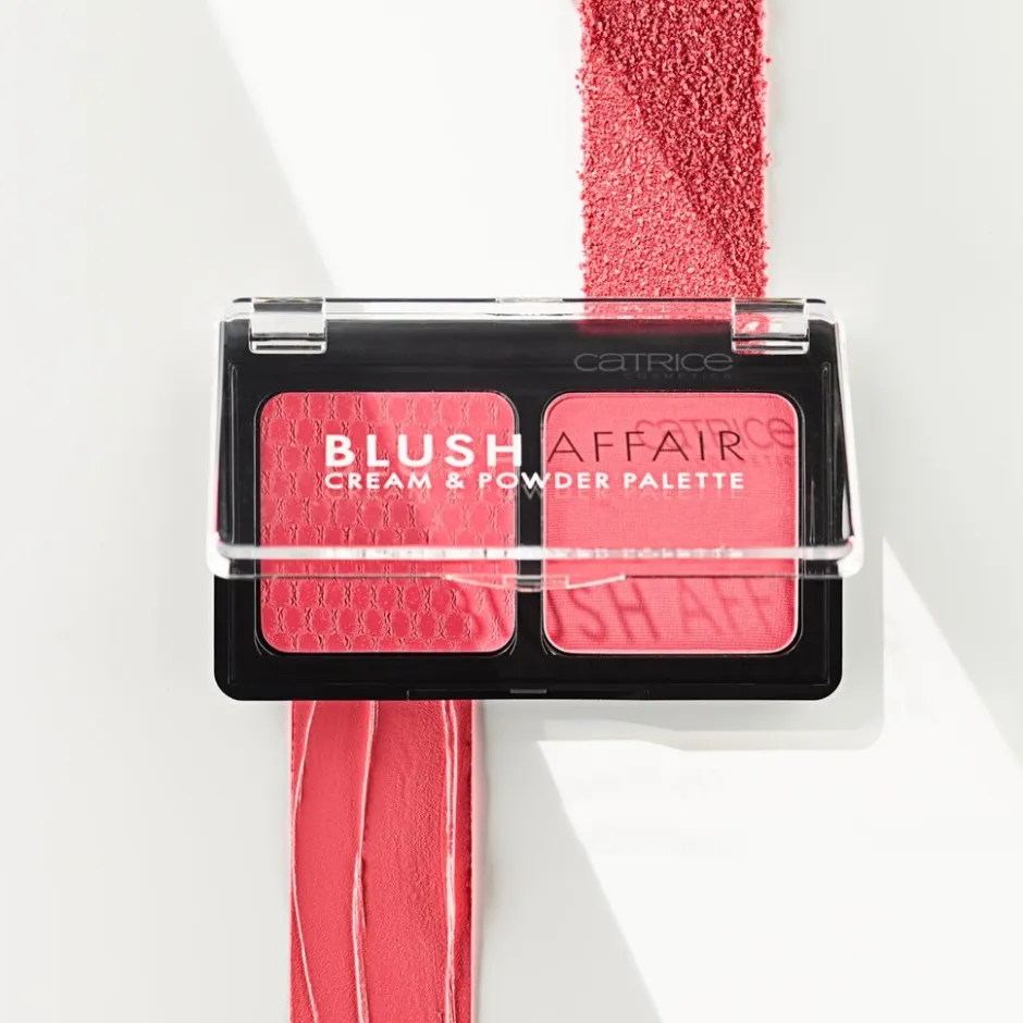 Catrice Blush Affair 010 Stunning Strawberry Cream & Powder Palette< Blush