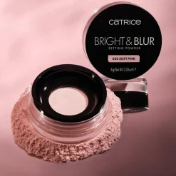Bright & Blur 020 Soft Pink Setting Powder|Catrice Online