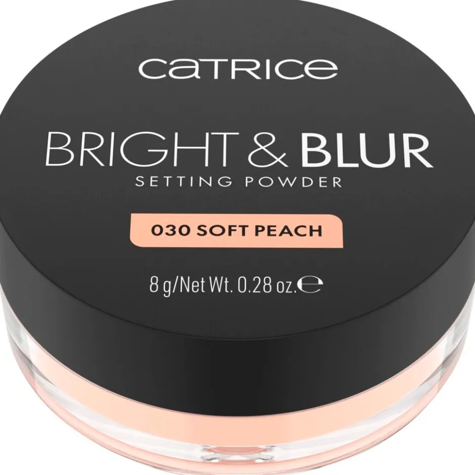 Bright & Blur 030 Soft Peach Setting Powder|Catrice Online