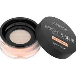 Bright & Blur 030 Soft Peach Setting Powder|Catrice Online
