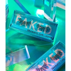 Faked Dramatic Curl Lashes|Catrice Hot