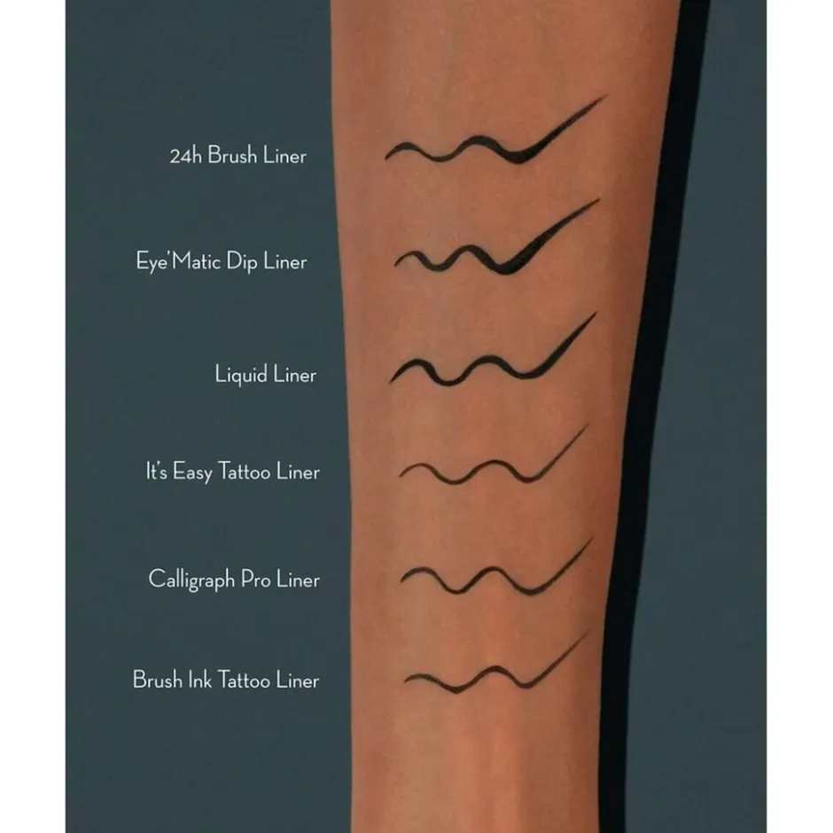 24H Brush Liner Ultra Black Waterproof Eyeliner|Catrice
