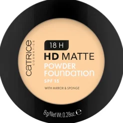 18H HD Matte 020N Powder Foundation|Catrice Best