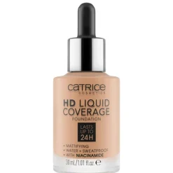 Catrice HD 040 Warm Beige Liquid Coverage Foundation< Foundation