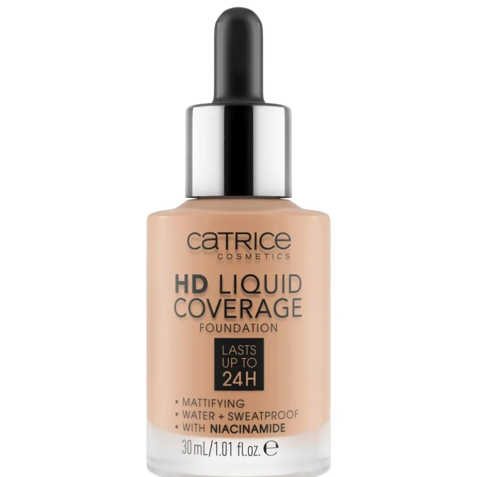 Catrice HD 040 Warm Beige Liquid Coverage Foundation< Foundation