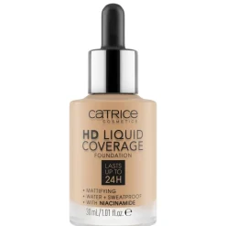 HD Liquid Coverage 032 Nude Beige Foundation|Catrice Hot