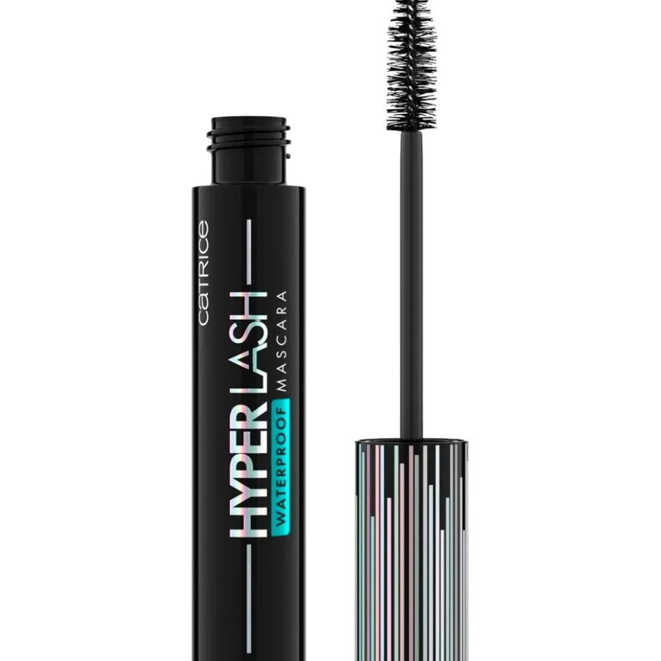Hyper Lash 010 Electric Black Waterproof Mascara|Catrice