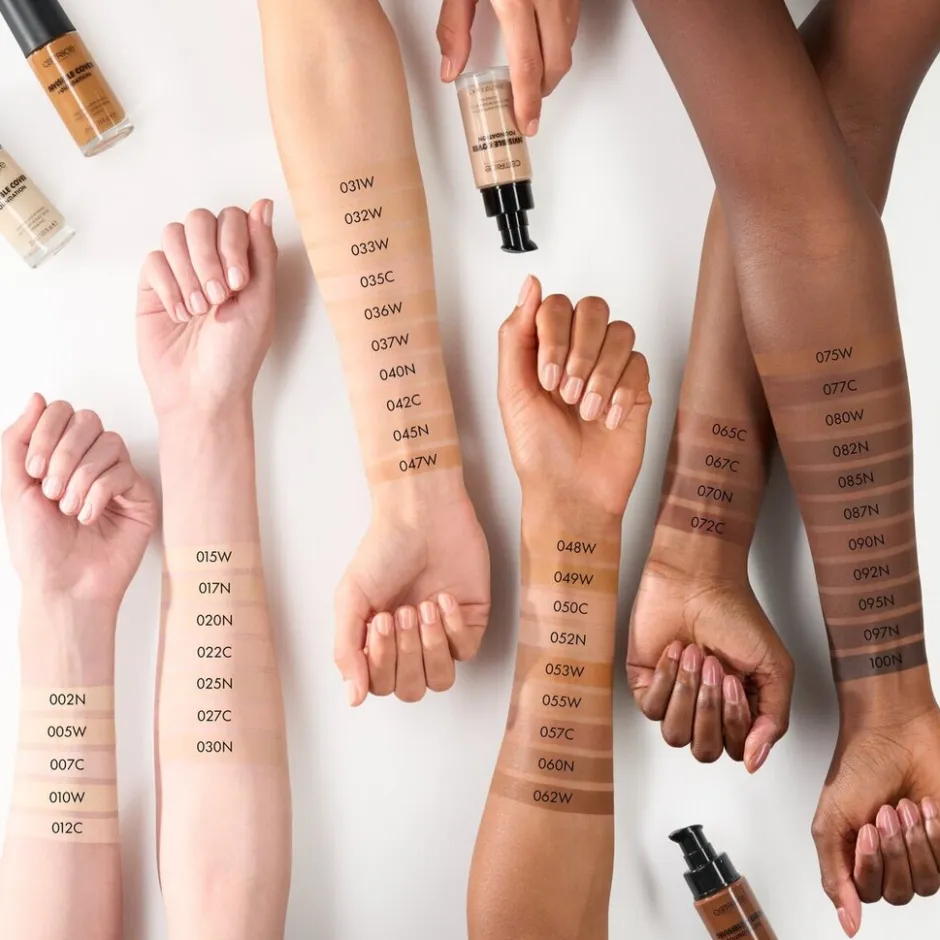 Invisible Cover 047W Foundation|Catrice Hot